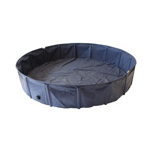 Midlee Navy Blue Dog Pool- 63" - 1 of 4