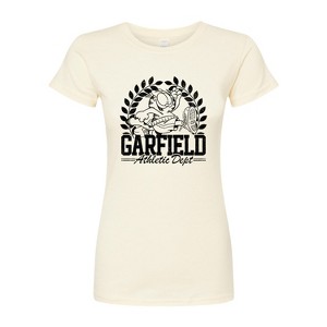 Women's - Garfield - Athletic Dept Fitted Graphic T-Shirt - 1 of 3