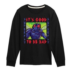 Boys' - Teenage Mutant Ninja Turtles Mutant Mayhem - Superfly Good To Be Bad Long Sleeve Graphic T-Shirt - 1 of 3