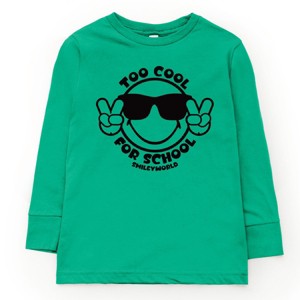 The Juniper Shop SmileyWorld Too Cool For School Youth Long Sleeve Tee - 1 of 4