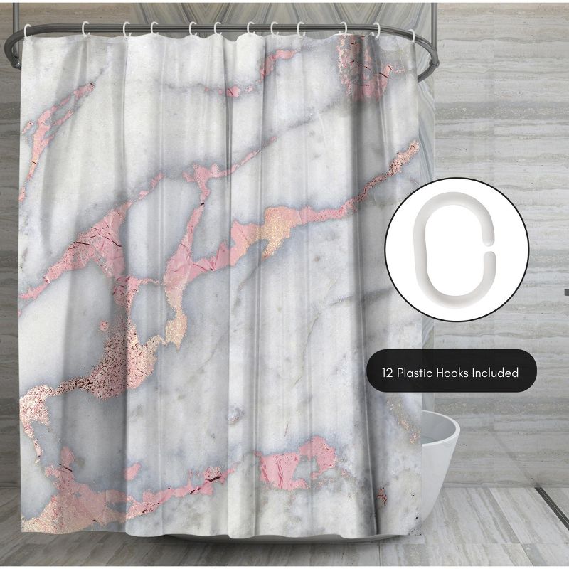 Americanflat 71" x 74" Shower Curtain by Grab My Art, 6 of 8