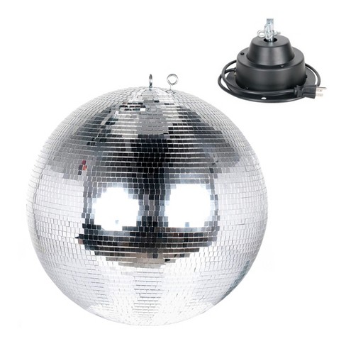 $100 Disco/Mirror Ball Package - (16 Ball, Pin Spot Light, Uplight, Stand  w/motorized rotation and Stand Drape) — Audio Visual Equipment Rental  Company Minneapolis MN