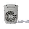 Comfort Glow® EFH1518 1,500-Watt-Max Portable Electric Fan Heater with Thermostat, White - 3 of 4