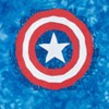 Marvel Avengers Miles Morales Hulk Captain America  Graphic T-Shirt French Terry Shorts Set Tie Dye Little Kid to Big Kid - 3 of 4