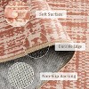 coucheta Machine Washable Area Rug for Living Room, Modern Non-Slip Stain Resistant Low Pile Soft Foldable Accent Carpet, for Bedroom, Dining Room - 4 of 4