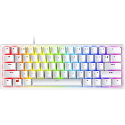 Razer Huntsman Mini 60 Gaming Keyboard With Razer Clicky Optical Switch Mercury Us Layout Target