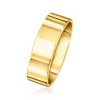 RS Pure by Ross-Simons 18kt Gold Vermeil Large-Band Ring - 3 of 4