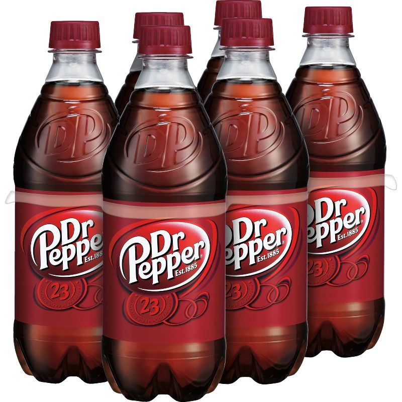 Dr Pepper Soda - 6pk/16 fl oz Bottles, 2 of 6