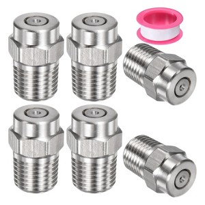Unique Bargains Stainless Steel Durable Design Universal Surface Clean Tips 6 Pcs - 1 of 4