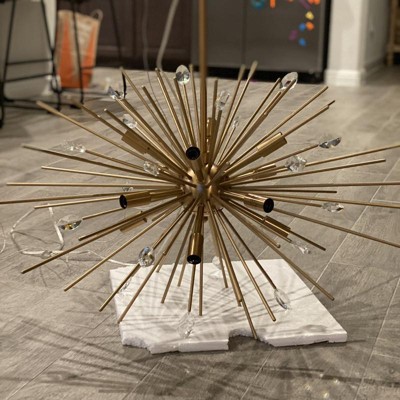 Modern Gold Chandelier - Janae 12-Light Fixture for Nigeria