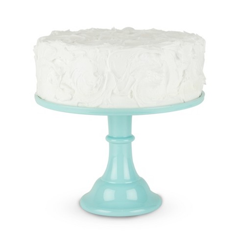 Ribbed Large Glass Cake Stand Clear - Threshold™ : Target