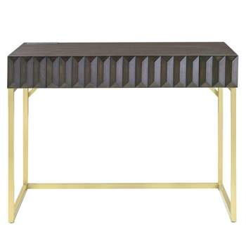 Mendella Writing Desk with USB Ports & Outlets - HOMES: Inside + Out