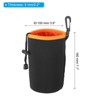 Unique Bargains Waterproof Shockproof Neoprene Cups Bag Camera Lens Bag 2 Pcs - 2 of 3