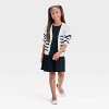 Girls' Short Sleeve Tiered Ribbed Dress - Cat & Jack™ - 3 of 3
