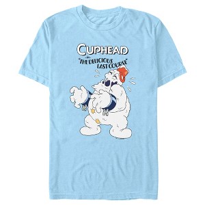 Men's Cuphead The Delicious Last Course Mortimer Freeze T-Shirt - 1 of 4