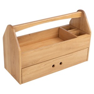 Kings County Tools 22-Inch Wood Tool Box Caddy - 1 of 4