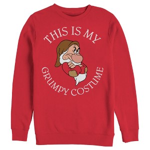 Men's Snow White and the Seven Dwarfs This is my Grumpy Costume Sweatshirt - 1 of 4