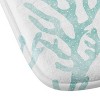 Deny Designs Little Arrow Design Co Coral in Seaglass Memory Foam Bath Mat - 3 of 4