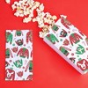 Big Dot of Happiness Ugly Sweater Popcorn Bags, Christmas Favor Treats, Funny Holiday Decor, Free-Standing Individual White Paper Bags - 25 Count - 2 of 4