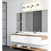 Artemis 8-Light Vanity Light - Mid-Century Modern Steel Fixture with Opal Glass Globes - 4 of 4