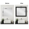 Amanti Art Mirror Makeover Bathroom Mirror Frame Border Kit - Fully Assembled Peel and Stick Frame - Mirror NOT Included - Parlor Trim - 4 of 4