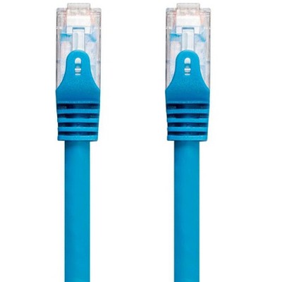 Monoprice Cat6 Ethernet Patch Cable - 25 feet - Blue | Snagless, RJ45, 550Mhz, UTP, CMP, Plenum, Pure Bare Copper Wire, 23AWG - Entegrade Series