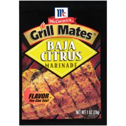 McCormick Grill Mates Marinade Baja Citrus - 1oz
