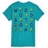 Men's - Peanuts - Woodstock Grid Short Sleeve Graphic T-Shirt - 2 of 4