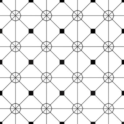 Tempaper Zodiac Self-Adhesive Removable Wallpaper Black/White