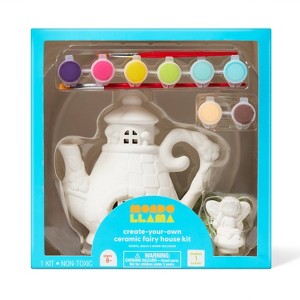 Ceramic Fairy Garden Painting Craft Kit - Mondo Llama™ - 1 of 3