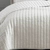 Riverbrook Home 3pc King Moonstone Quilt Bedding Set Off-White: Polyester Fill, Machine Washable, Plain Weave - 4 of 4