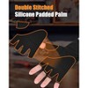 DOMETOUR Fingerless Work Gloves Stocking Stuffers Christmas Gifts Magnetic Glove Ideal for Tool Holding with Gel Silicone Padded Palm Gadgets - 4 of 4