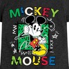 Girls' - Disney - Mickey Mouse Cartoon Pop Fitted Short Sleeve Graphic T-Shirt - 2 of 4