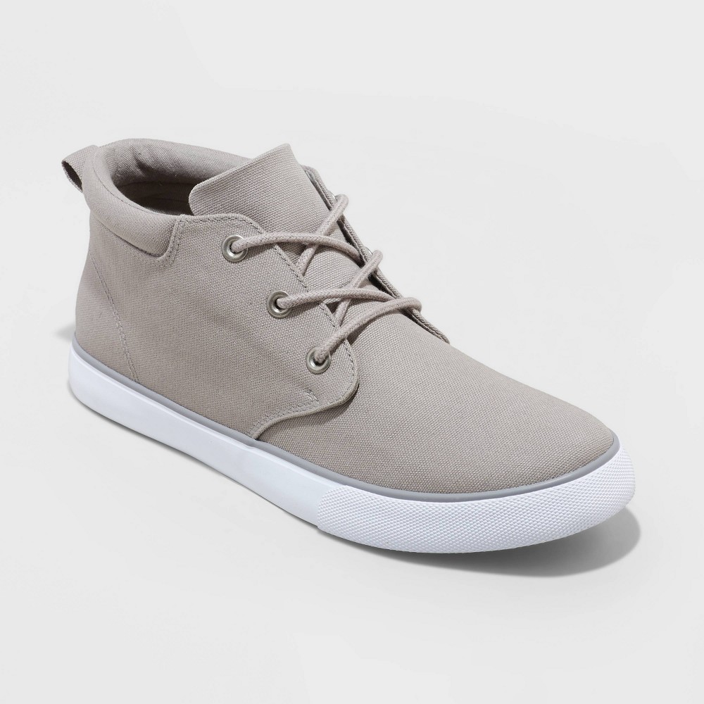 Men's Dax Mid-Top Sneakers - Goodfellow & Co™ Gray 11.5