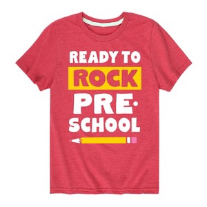 Boys' - Instant Message - Ready to Rock Preschool Short Sleeve Graphic T-Shirt - 1 of 4