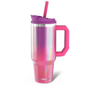 FrostBuddy Thicc Buddy Insulated Tumbler | Available in 40oz & 50oz Sizes | Stainless Steel + Chapstick Holder - 1 of 4