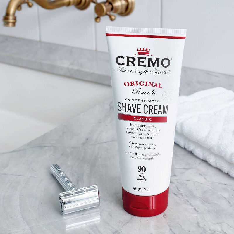 Cremo Original Shave Cream - 6 fl oz, 4 of 10