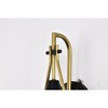 Nuvo Lighting Admiral 1 - Light Sconce in  Matte Black/Natural Brass - 4 of 4