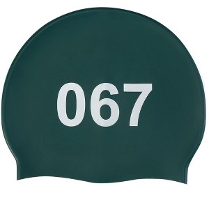Sporti Limited Edition Swim Game 067 Silicone Swim Cap - 1 of 4