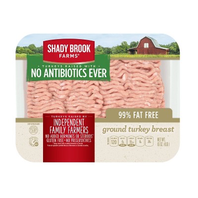 Shady Brook Farms Antibiotic-Free 99% Ground Turkey Breast - 16oz