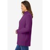 Woman Within Plus Size Perfect Long-Sleeve Turtleneck Tee - 4 of 4