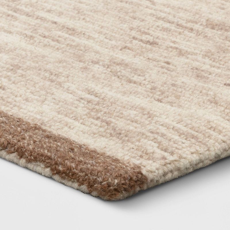 Fairwood Hand Tufted Wool Color Block Area Rug Natural - Project 62™, 4 of 10