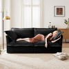 VASIP Modern Slipcovered 2-Seat Sofa for Living Room,Cushion Detachable Washable and Plain Chenille Deep Seat for Small Space,Apartment - 2 of 4