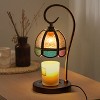 Fortune Candy Flameless Fragrant Candle Melter, Adjustment Knob, Dimmer & Timer, Wooden Base - 3 of 4