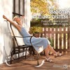 2-Person Outdoor Glider Bench¨ÛPatio Glider Loveseat Chair with Powder Coated Steel Frame¨Û2 Seats Porch Rocking Glider for Backyard, Lawn - 4 of 4