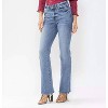 Women's High Waist Double Button Bootcut Jean - Judy Blue - 3 of 3