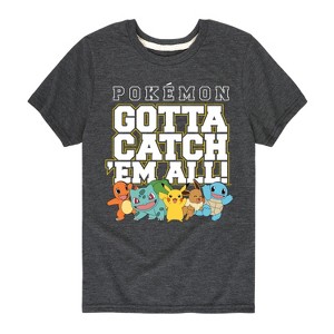 Boys' - Pokémon - Gotta Catch 'Em All Short Sleeve Graphic T-Shirt - 1 of 4