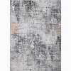 Abstract Runner Rug - Washable non-slip foldable carpet with low pile for high-traffic areas - 3 of 4