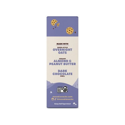 Mooski Overnight Oat Bites Cookie Dough - 3.6oz/6ct
