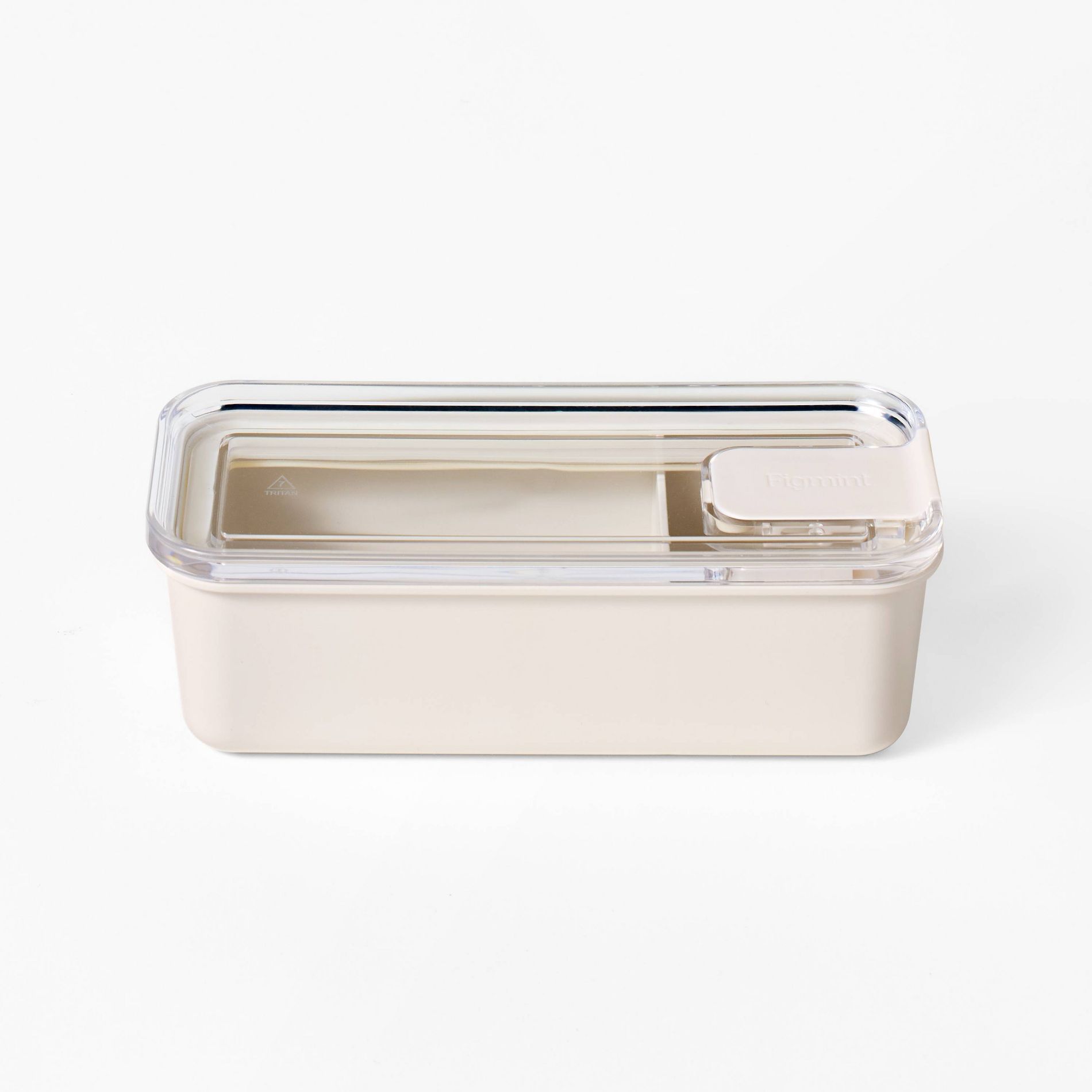 Snack and Dip Food Storage Container Cream - Figmint™